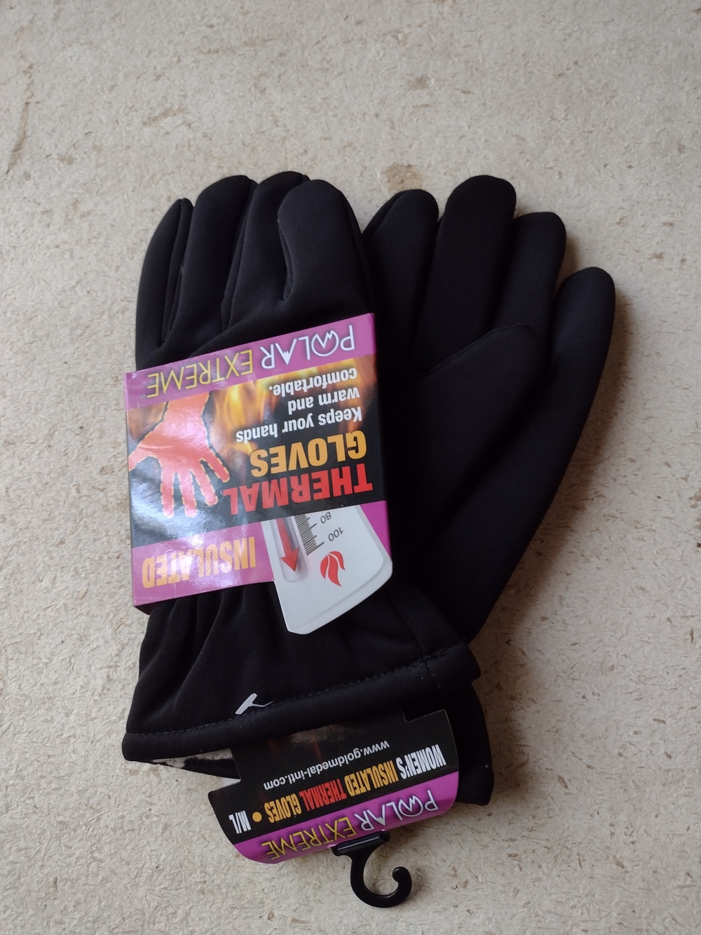 Polar Extreme Womens Indulated Thermal Gloves Medium to Large